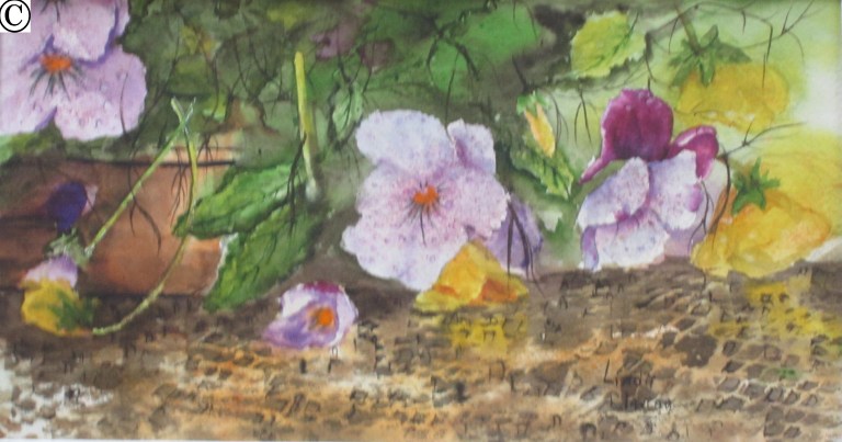 018 les couleursd'une pensée 5 - 9½po