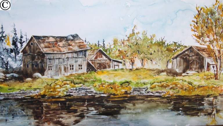 019 Le dur labeur     8po -16po vendu comm. sco.2014