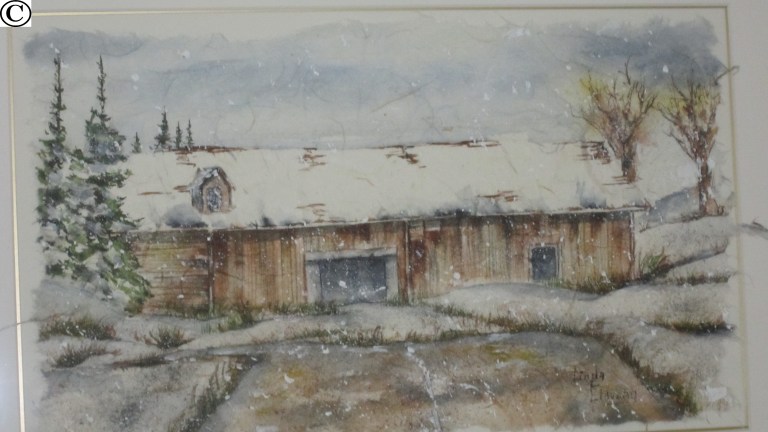 021 Au bout du chemin 22cm - 37 cm